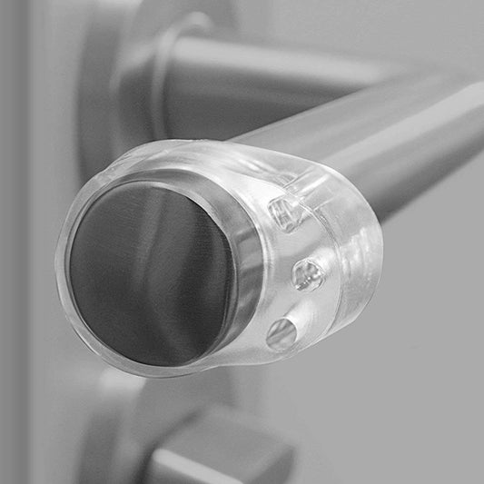 8pcs Door Stopper Transparent Silica Gel Door Handle Buffer Wall Protection Doorknob Bumper Walls Furniture Protective AFCLANE