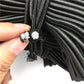1/2/3/4/5mm High-Quality Round Elastic Band Cord Elastic Rubber white black Stretch rubber For Sewing Garment DIY Accessories AFCLANE