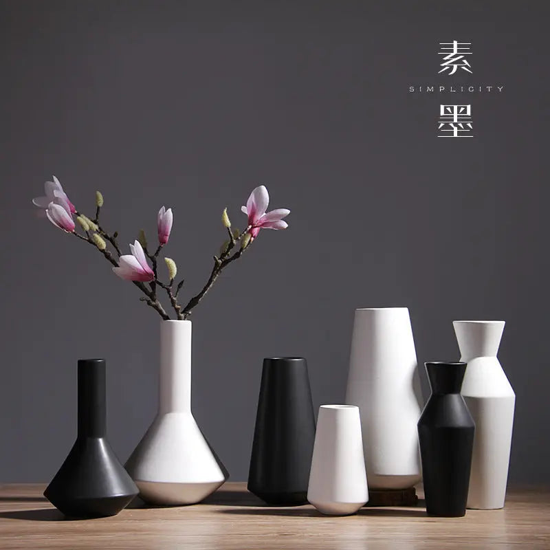 Nordic minimalist home accessories, ceramic vases, flowers, TV cabinets, model room decorations, Chaozhou manufacturers wholesale AFCLANE